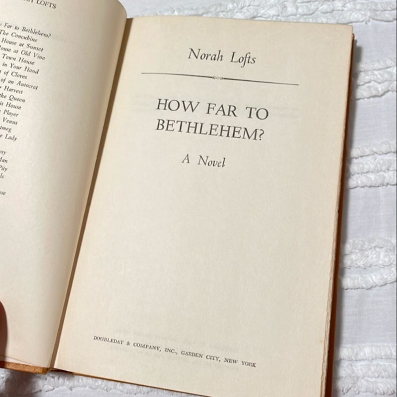 How Far to Bethlehem 