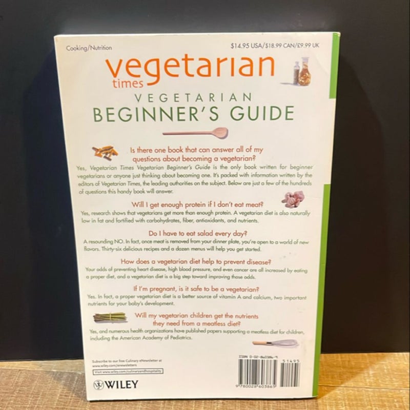 Vegetarian Times Vegetarian Beginner's Guide