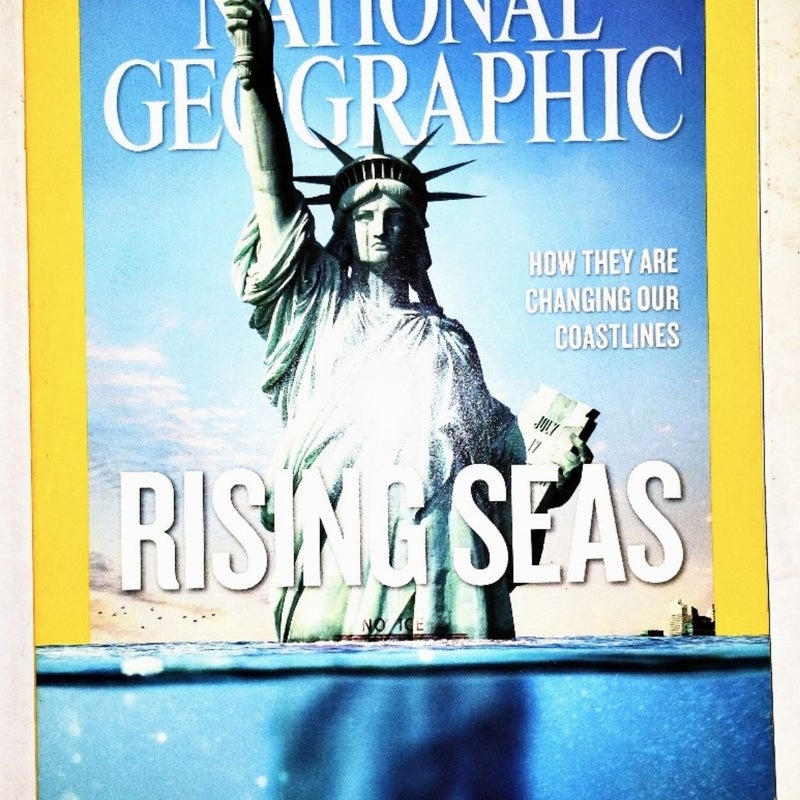 National Geographic Magazine September 2013 Rising Seas Changing Coastlines Ice