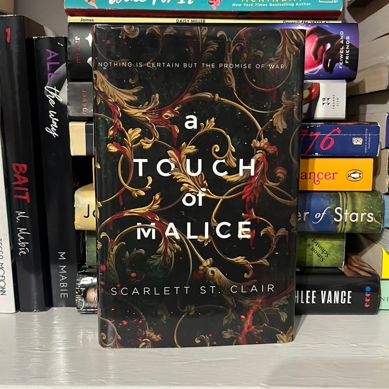 A Touch of Malice - HC indie 