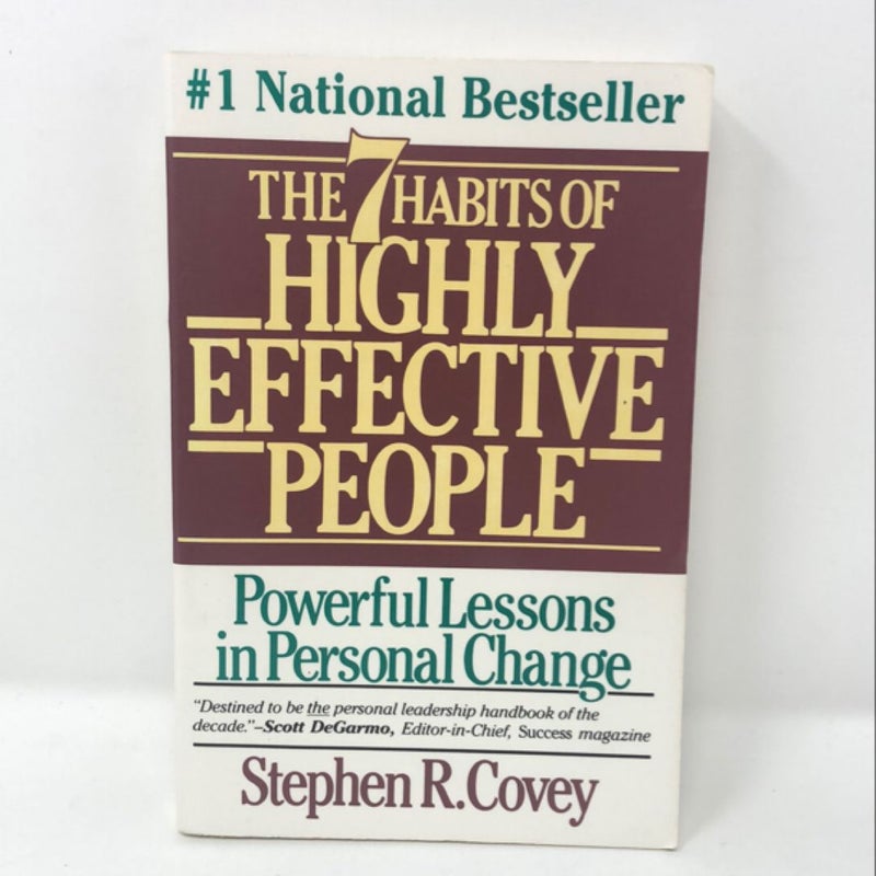 The Seven Habits of Highly Effective People