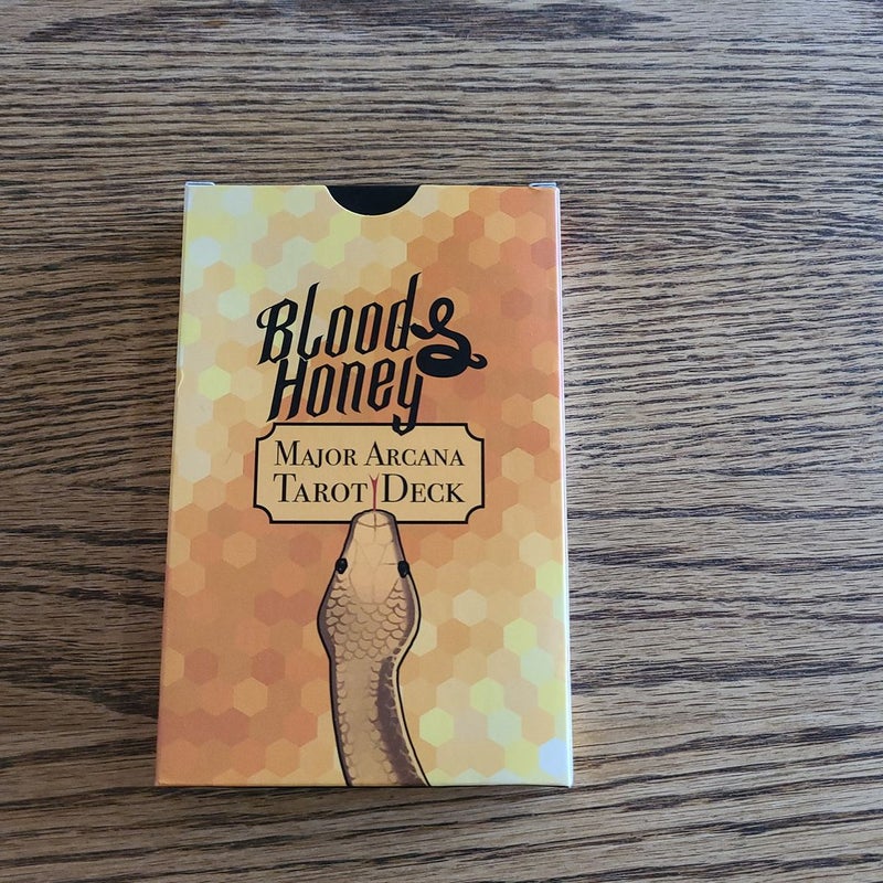 Fairyloot Blood and Honey Tarot Deck