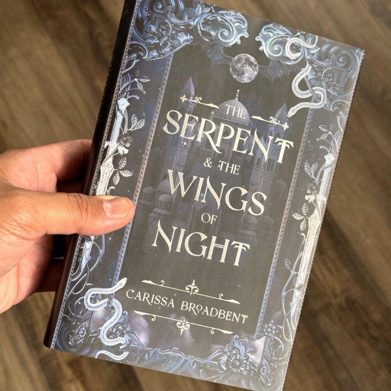 The Serpent & the Wings of Night (with bookish stickers)