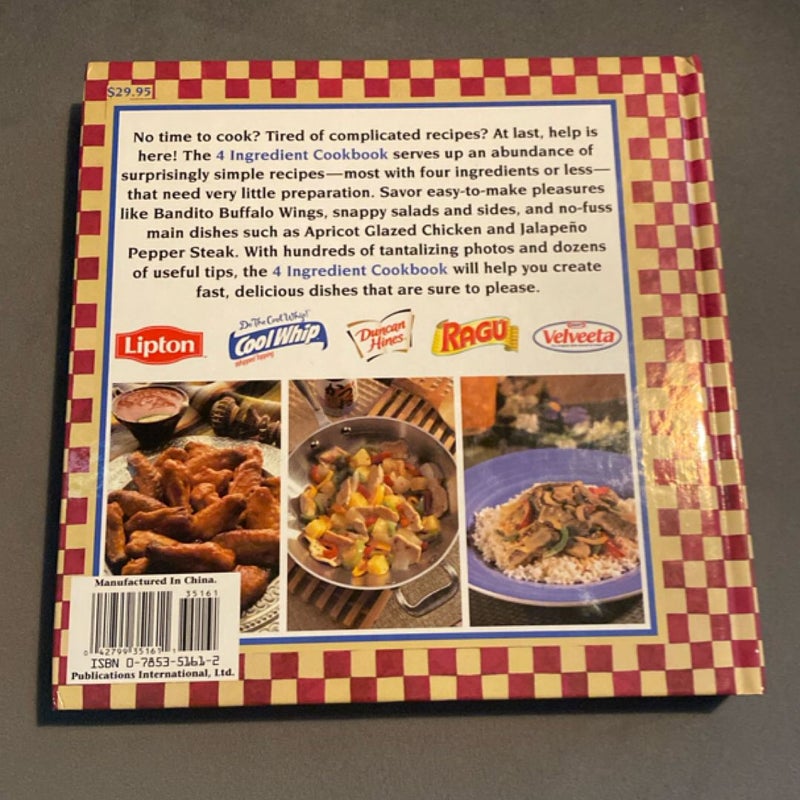 4 Ingredient Cookbook