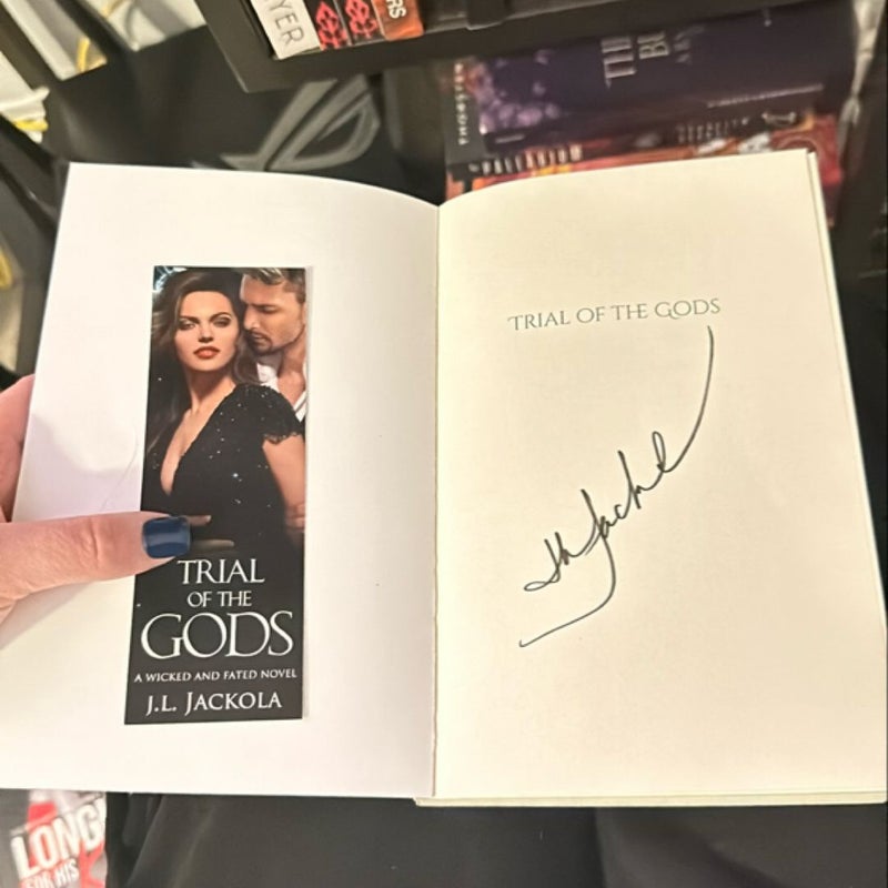 Trial of the Gods- Signed by the Author