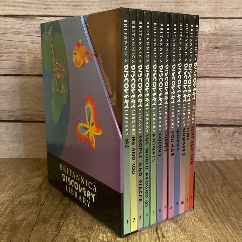 Britannia Discovery Library Boxed Set of 12 Books 
