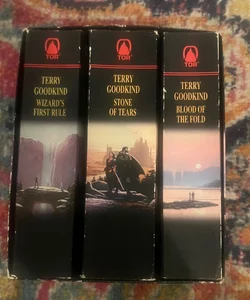 Terry Goodkind Sword of Truth Series Boxed Set Paperback Books 1-3 GOOD