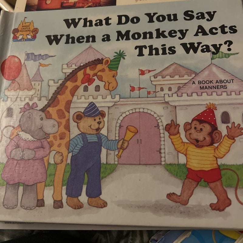 What Do You Say When a Monkey Acts This Way?