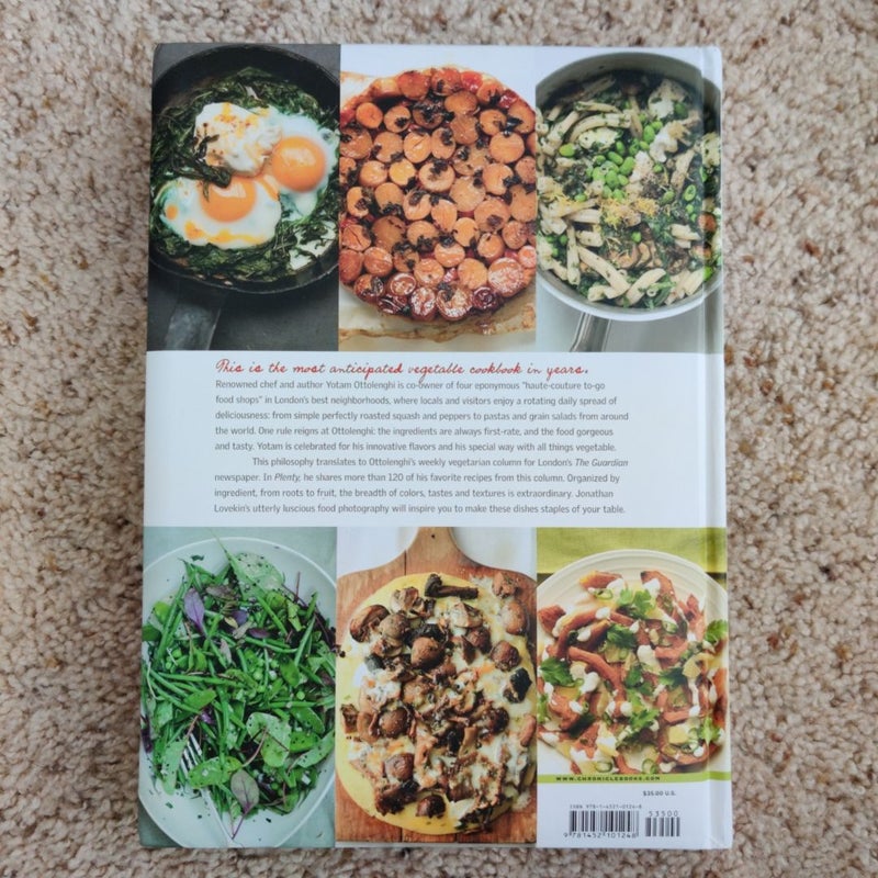 Plenty: Vibrant Vegetable Recipes from London's Ottolenghi (Vegetarian Cooking, Vegetable Cookbook, Vegetable Cooking)