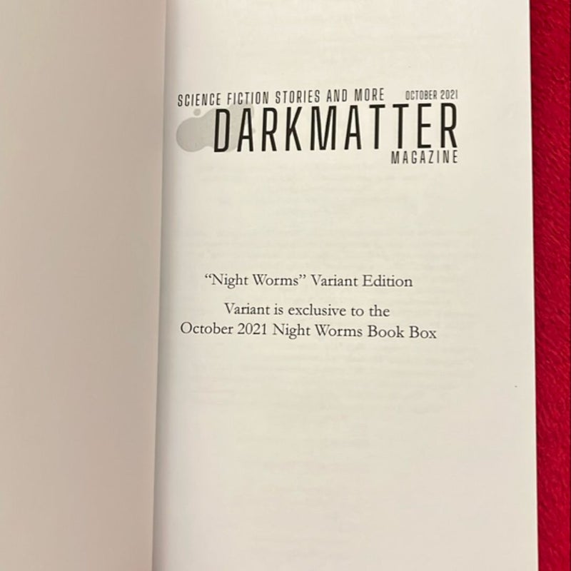 Dark Matter 2021 Halloween Special Issue