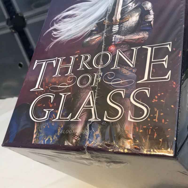 Throne of Glass Factory Sealed Hardcover OOP Box Set