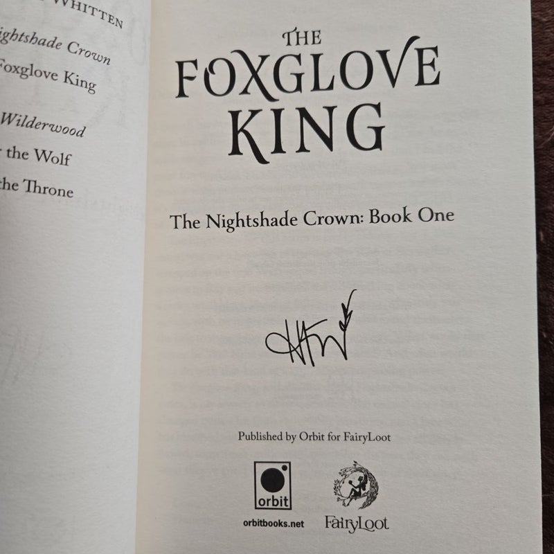 The Foxglove King Fairyloot Edition 