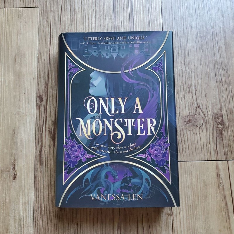 Only a Monster - Bookish Box signed edition