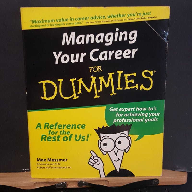 Managing Your Career for Dummies