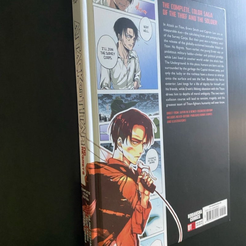 Attack on Titan: No Regrets Complete Color Edition Hardcover