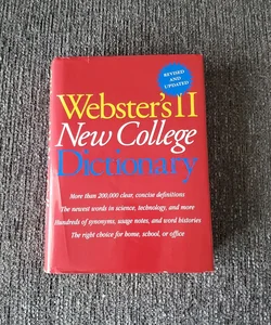 Webster's II New College Dictionary