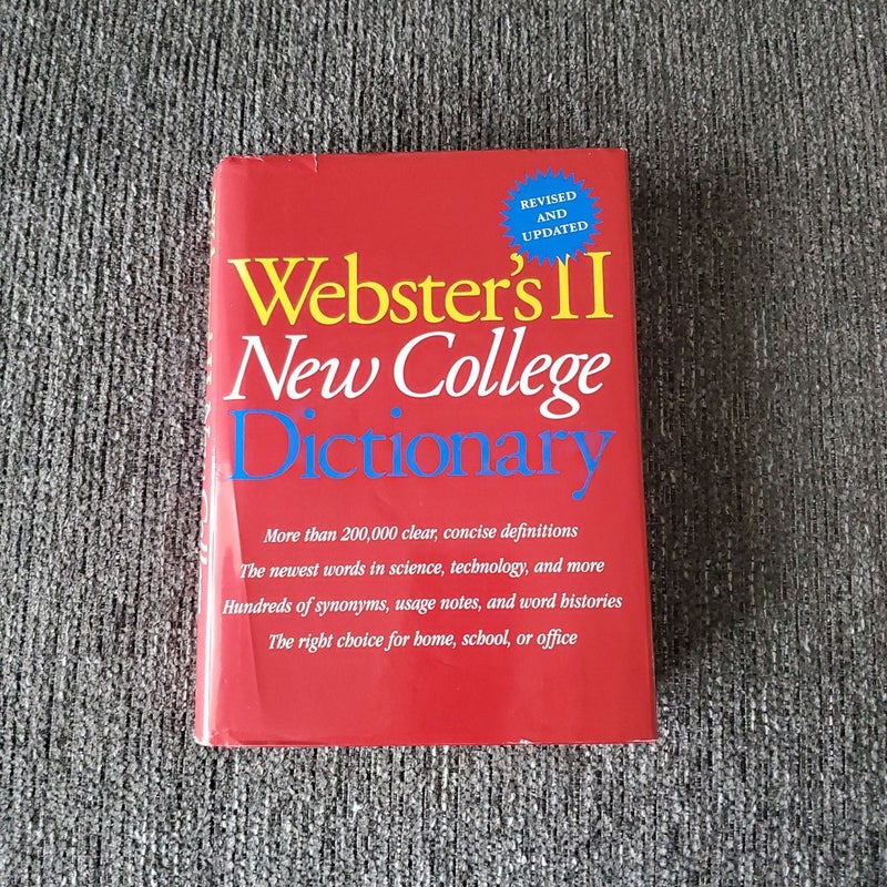 Webster's II New College Dictionary