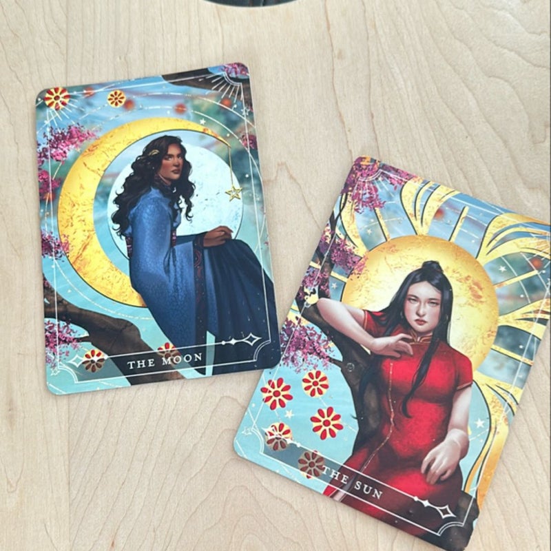 Girls of Paper and Fire Fairyloot Tarot Cards