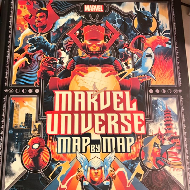 Marvel Universe Map by Map