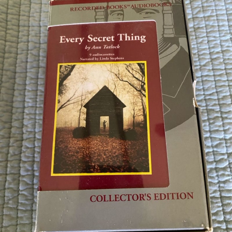 Every Secret Thing Audiobook Cassettes