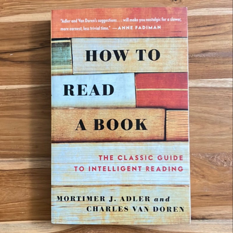 How to Read a Book