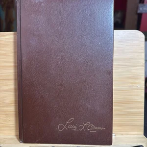 1956 Silver Canyon By Louis L'amour Brown Leather Cover