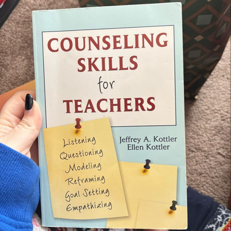 Counseling Skills for Teachers