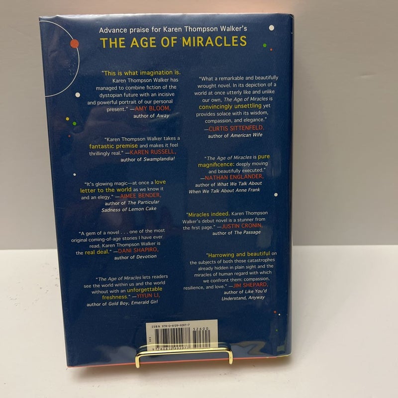 The Age of Miracles (1st Edition) 