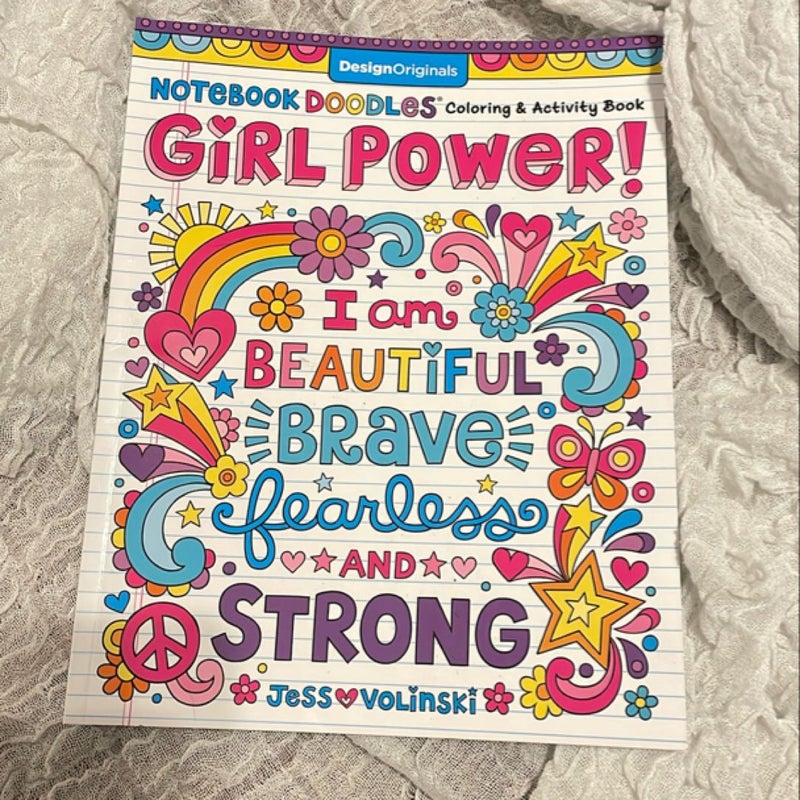 Notebook Doodles Girl Power!