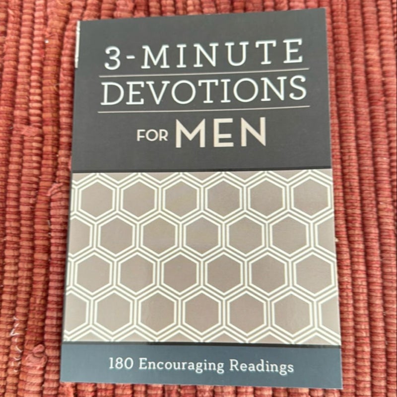 3-Minute Devotions for Men