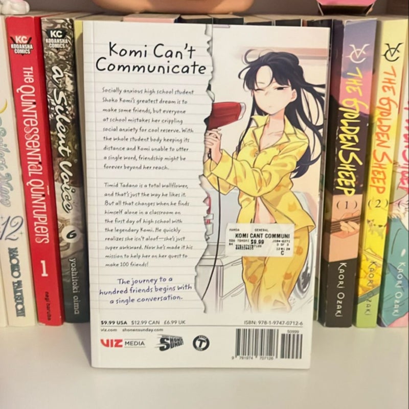 Komi Can't Communicate, Vol. 1