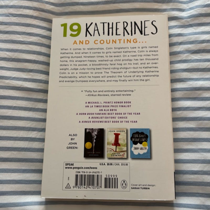 An Abundance of Katherines