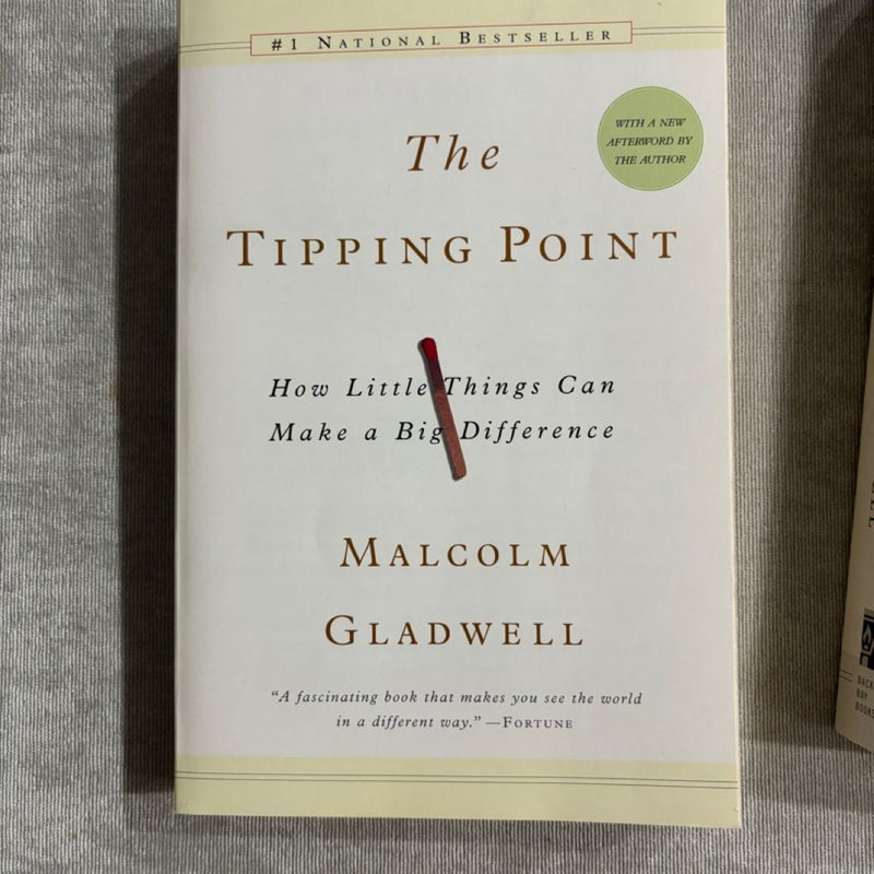 Malcolm gladwell book lot (nonfiction) 