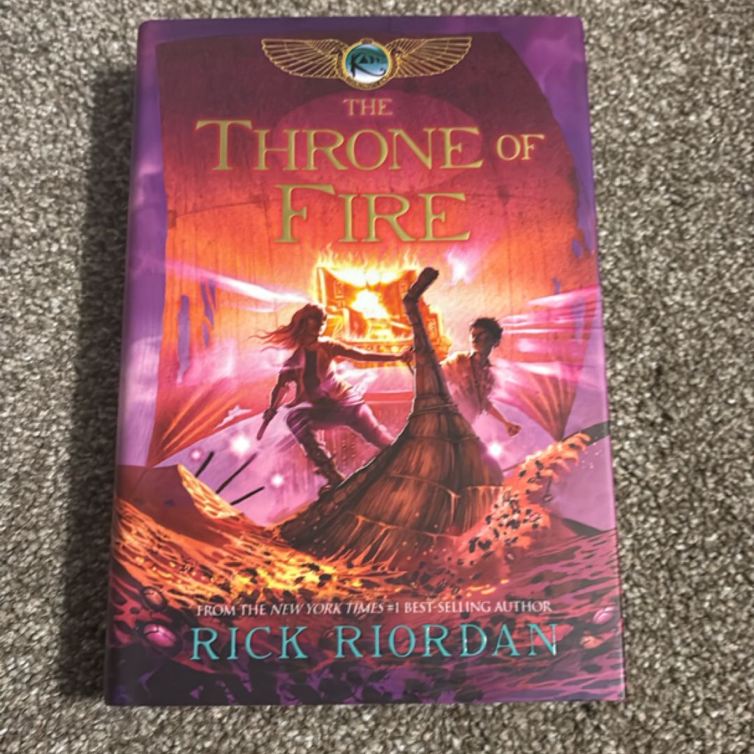 The Throne of Fire (Kane Chronicles, the, Book Two)