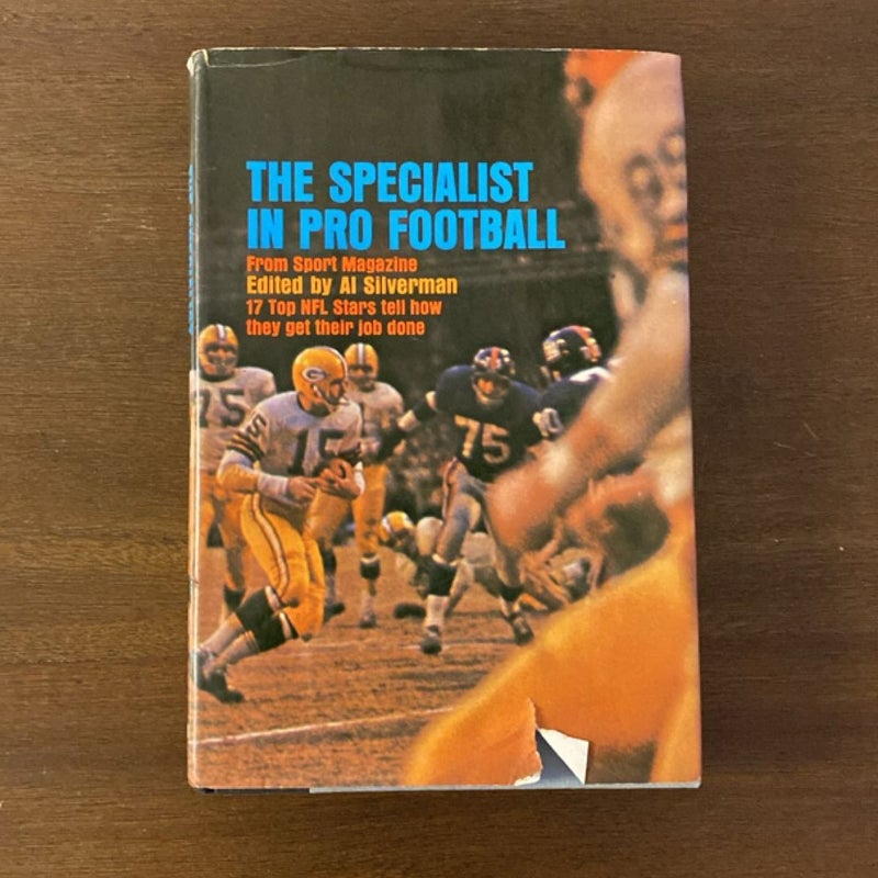 The Specialist in Pro Football (hardcover) & Friday Night Lights (paperback)