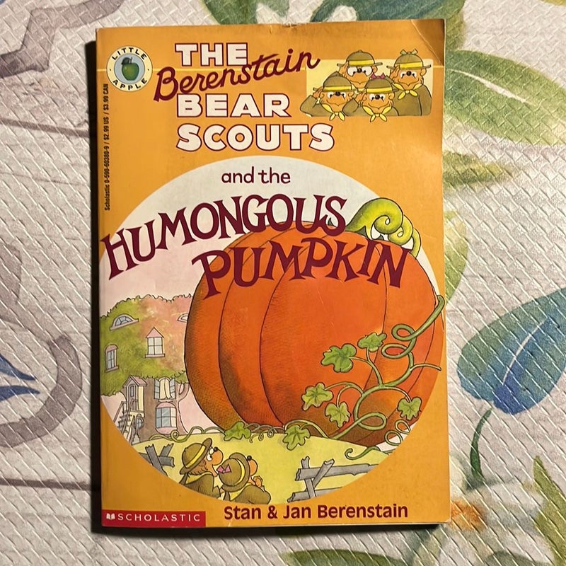 The Berenstain Bear Scouts and the Humongous Pumpkin