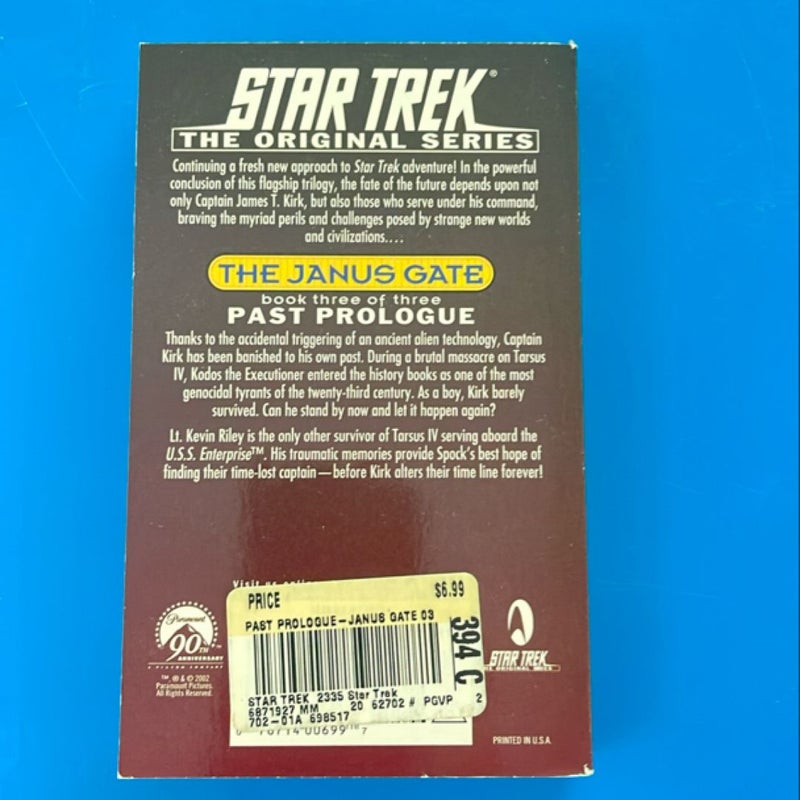 Star Trek, the Janus gate book 3 of three