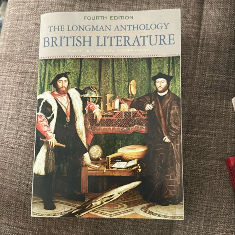 The Longman Anthology of British Literature, Volume 1B