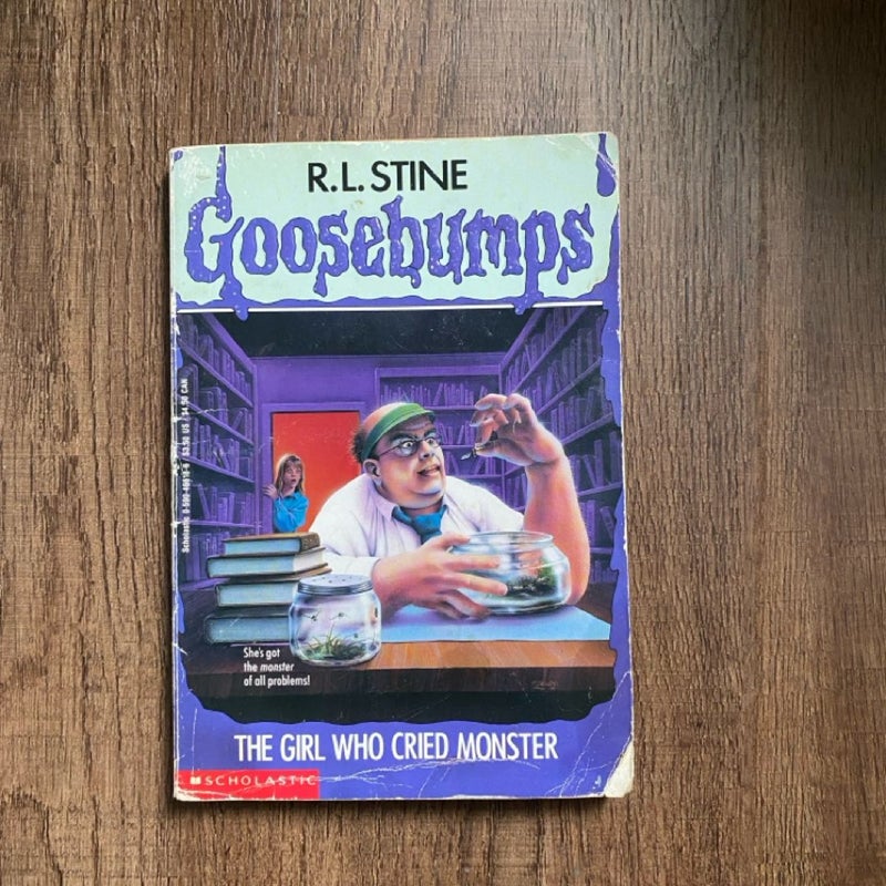 The Girl Who Cried Monster (Goosebumps #8)
