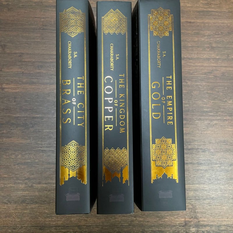 Bookish Box - The Daevabad Trilogy by S.A. Chakraborty 