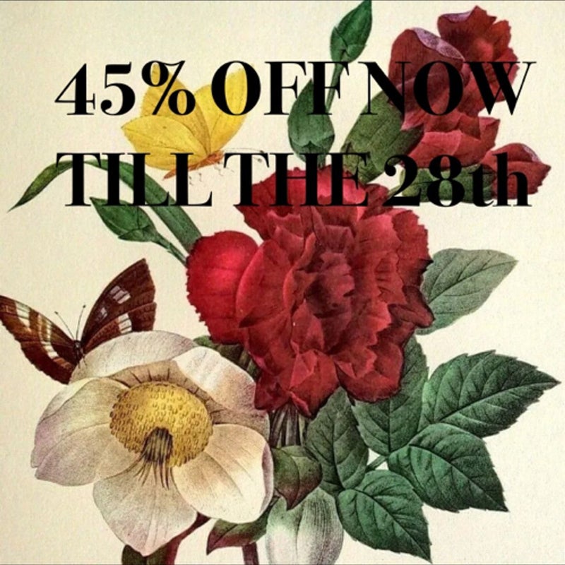 45% OFF Romance Botanical Herbs  History Mystery Self-Help Vintage Antique 