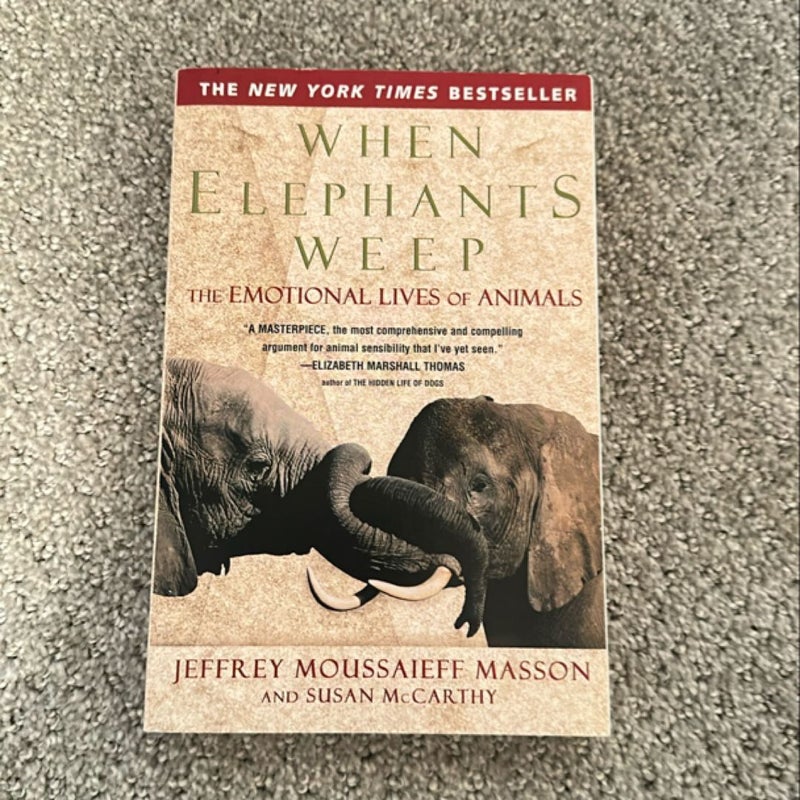 When Elephants Weep