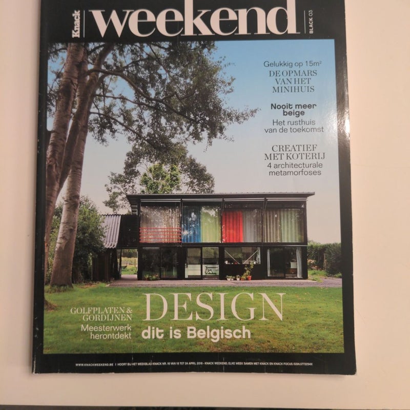 Knack Weekend - Design dit is Belgisch