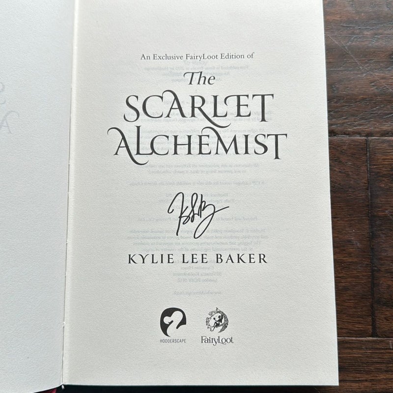 The Scarlet Alchemist - Fairyloot exclusive edition