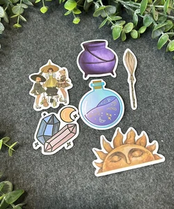 Spell stickers