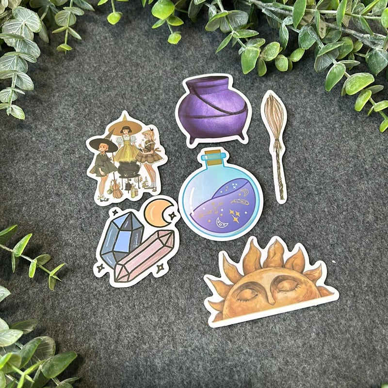 Spell stickers