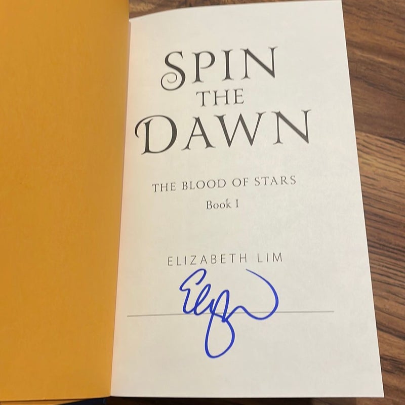 Spin the Dawn Signed Owlcrate Edition 