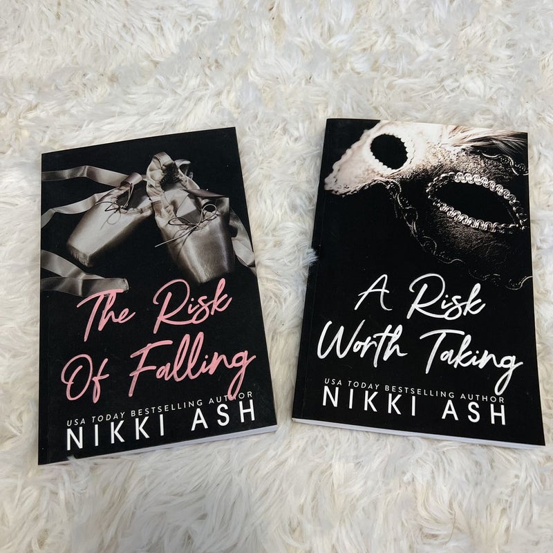 The Risk of Falling and A Risk Worth Taking (Signed and personalized )