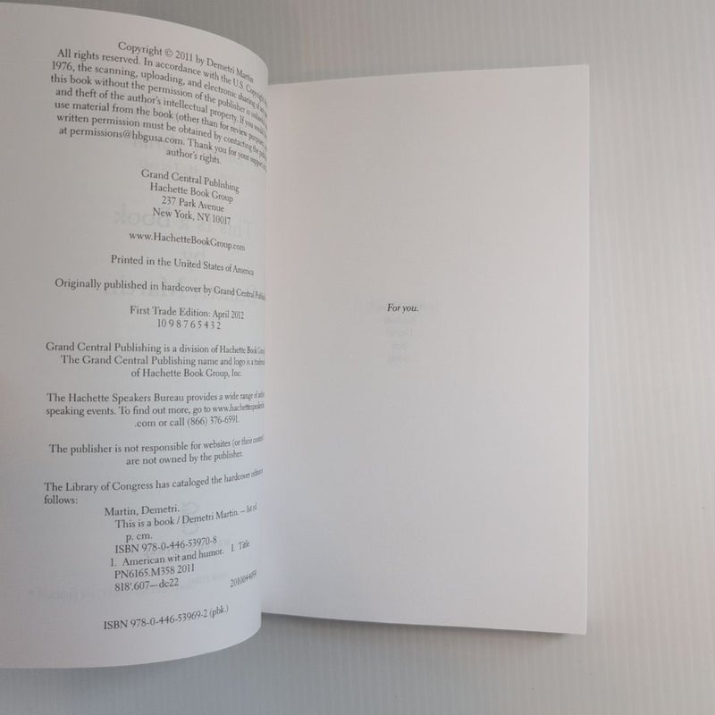 This Is a Book