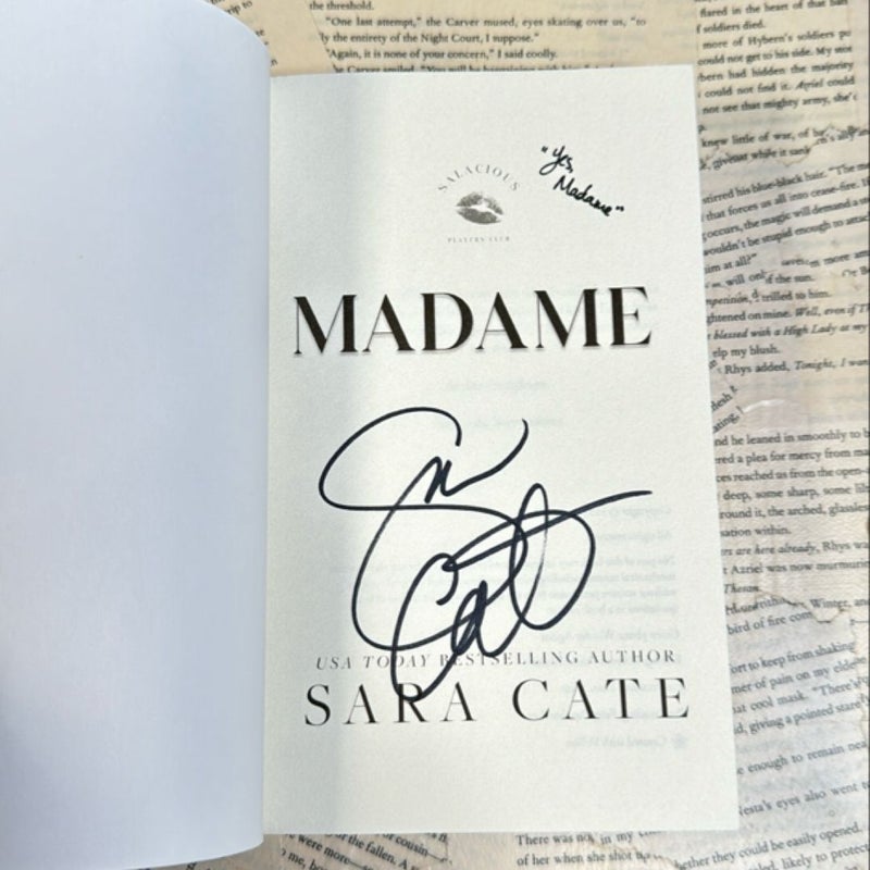 Madame (SIGNED Indie Cover)